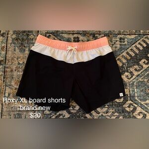 Brand new without tags Roxy board shorts